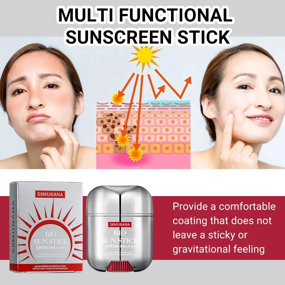 UV Protection Sunscreen Waterproof Sweatproof Refreshing Non-Greasy Sunscreen Cream - COLMAGIC