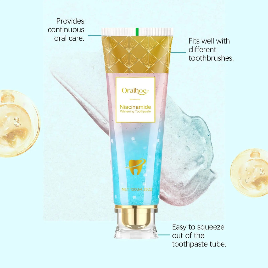 Oralhoe Brightening Toothpaste, Gentle Daily Care Toothpaste For Removing Stains, Brightening And Refreshing, And Reducing Odors - COLMAGIC