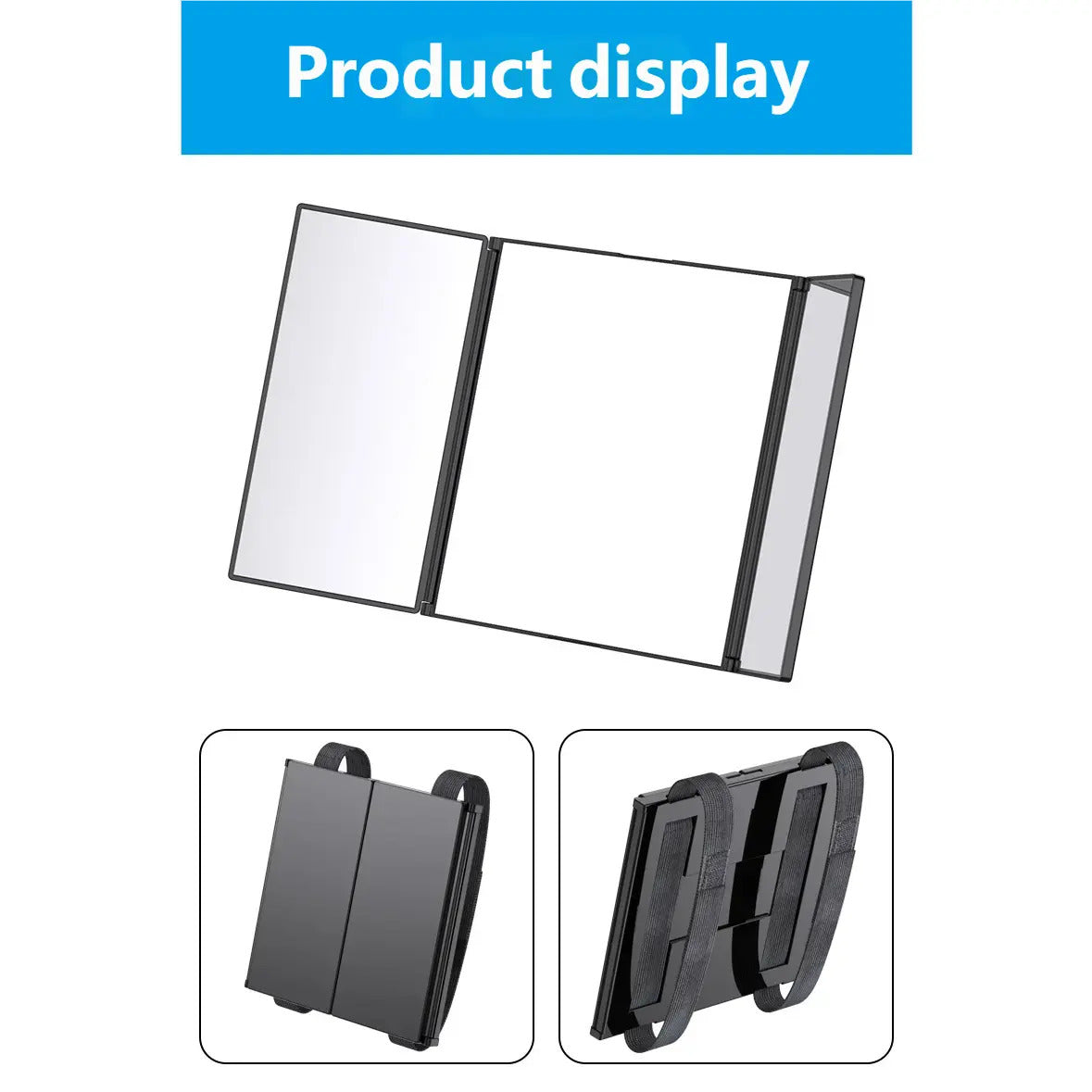 Car Sun Visor Mirror Car Makeup Mirror Car Interior Decoration Mirror HD Foldable Universal car sun visor vanity foldable mirror