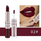 TEAYASON 2 in 1 Double-Ended Lipstick & Lip Gloss, Long Lasting Waterproof Matte Lipstick, Multi-Use Lip Tint for Lips, Cheeks & Eyes, 12 Colors - COLMAGIC