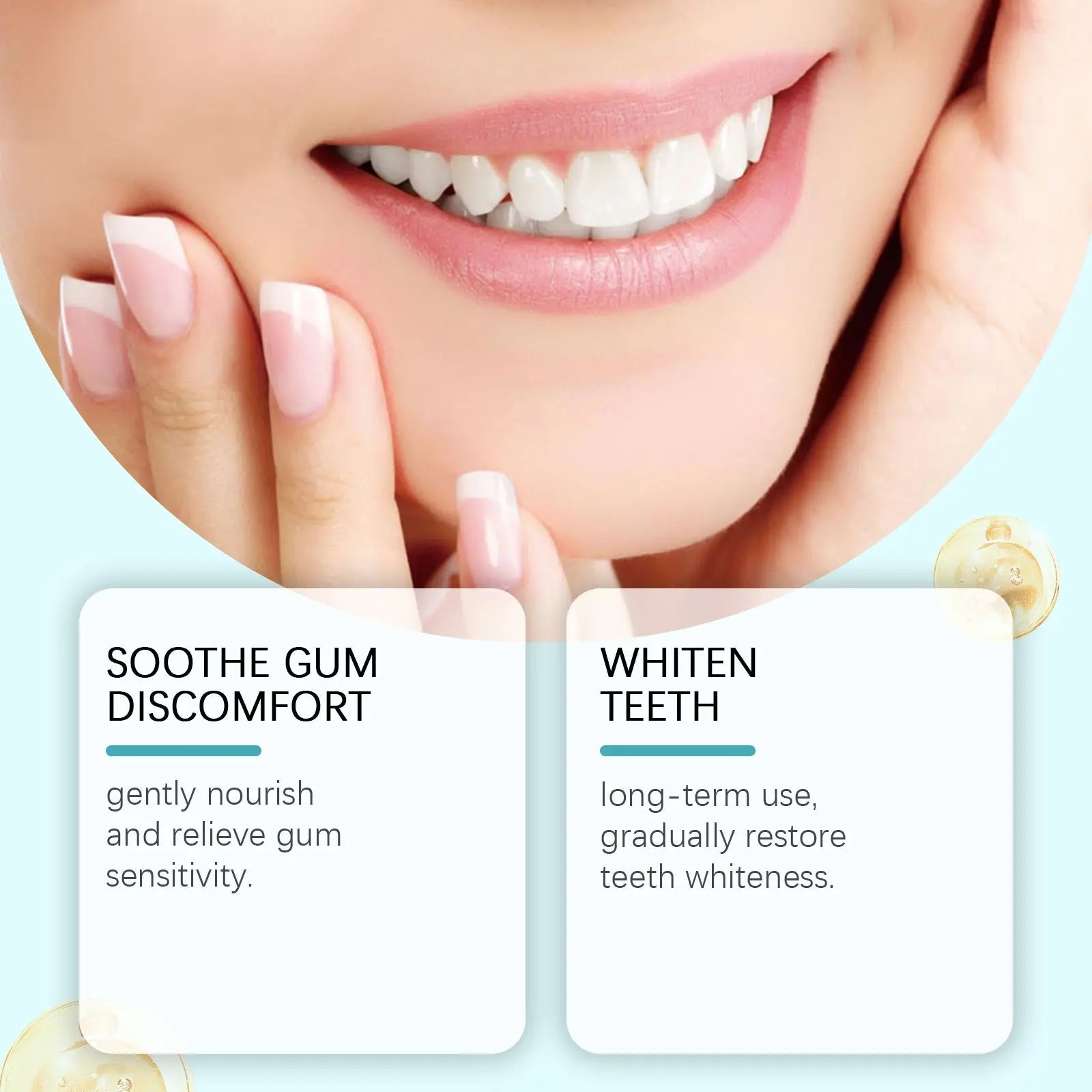 Oralhoe Brightening Toothpaste, Gentle Daily Care Toothpaste For Removing Stains, Brightening And Refreshing, And Reducing Odors - COLMAGIC