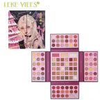 LEKE YIEES Multifunctional Folding Eyeshadow Palette 105 Colors Matte Glitter Highlighter Blush Makeup Cosmetic Smooth Versatile Usage Compact Easy to Carry - COLMAGIC