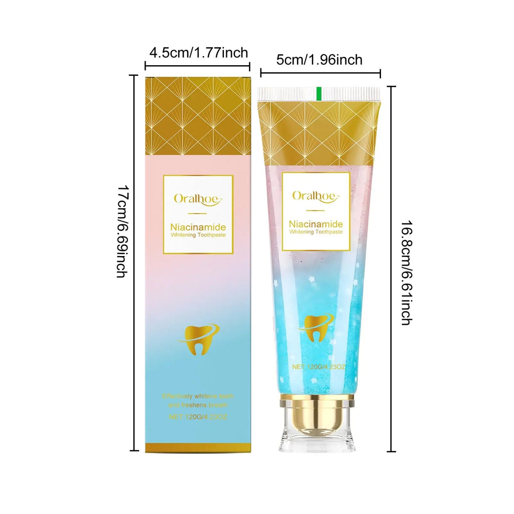 Oralhoe Brightening Toothpaste, Gentle Daily Care Toothpaste For Removing Stains, Brightening And Refreshing, And Reducing Odors - COLMAGIC