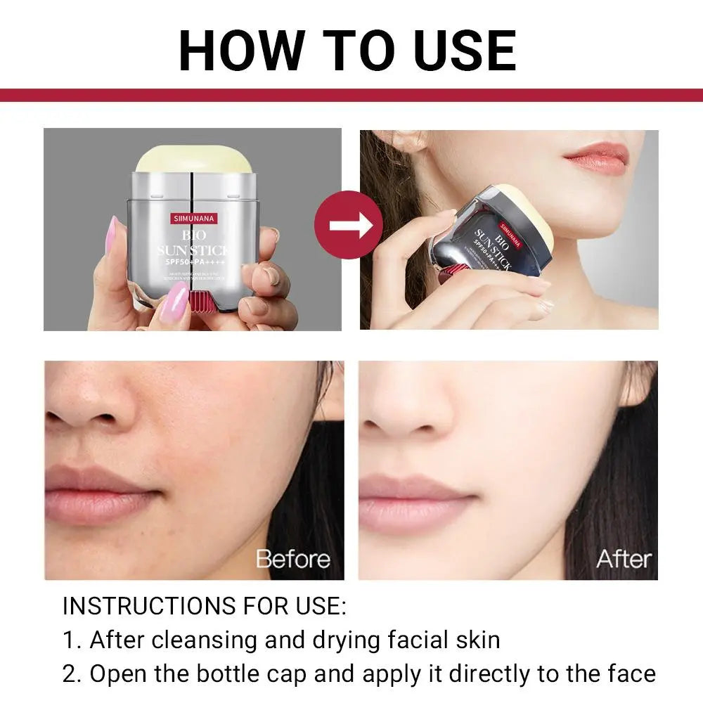 UV Protection Sunscreen Waterproof Sweatproof Refreshing Non-Greasy Sunscreen Cream - COLMAGIC