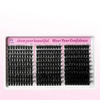 ColMagic DIY Mixed Eyelashes Kit 10-1ColMagic DIY Eyelash Kit 300 Clusters 10–18mm | Natural Volume Lashes Waterproof - COLMAGIC