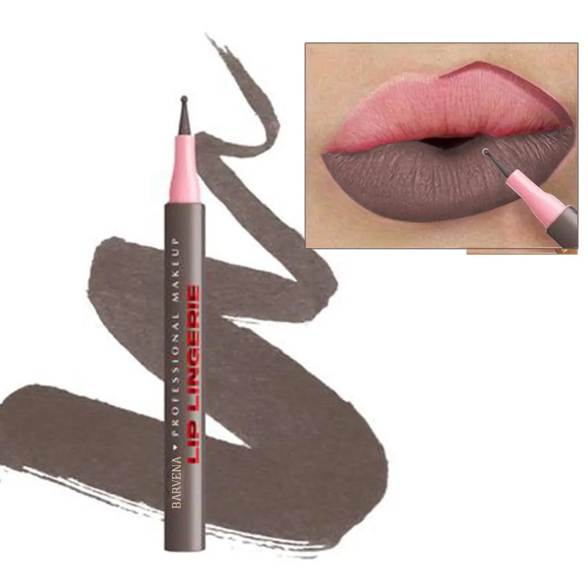 Lip Liner Pencil for Plump Lips Matte Finish Lipstick Pencil for Contouring Creating a Three-Dimensional Full Lip Shape Oily Photo Shoot - COLMAGIC