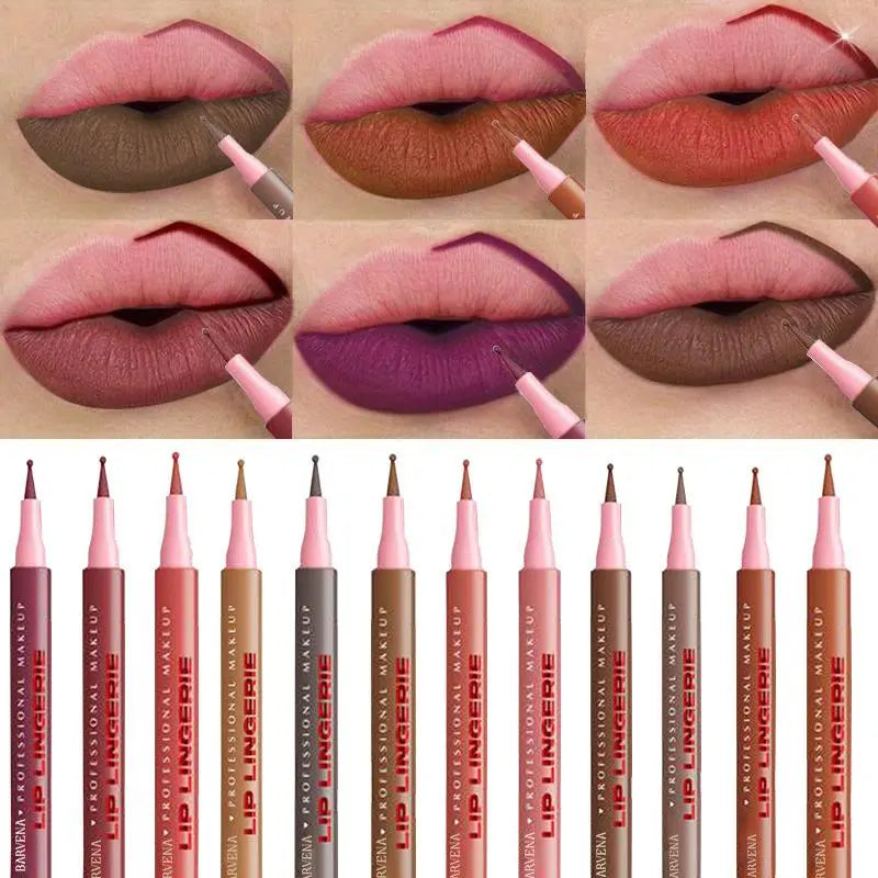 Lip Liner Pencil for Plump Lips Matte Finish Lipstick Pencil for Contouring Creating a Three-Dimensional Full Lip Shape Oily Photo Shoot - COLMAGIC