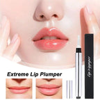 Plump Lab Lip Plumper Lip Oil Plumping Essence Lip Gloss Clear Moisturizing Softening Sleek Silver Tube - COLMAGIC