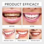 Oralhoe Whitening Tooth Care Toothpaste, Daily Gingiva Care Gently Cleans Stains And Tartar Freshen Breath - COLMAGIC