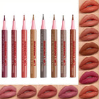 Lip Liner Pencil for Plump Lips Matte Finish Lipstick Pencil for Contouring Creating a Three-Dimensional Full Lip Shape Oily Photo Shoot - COLMAGIC