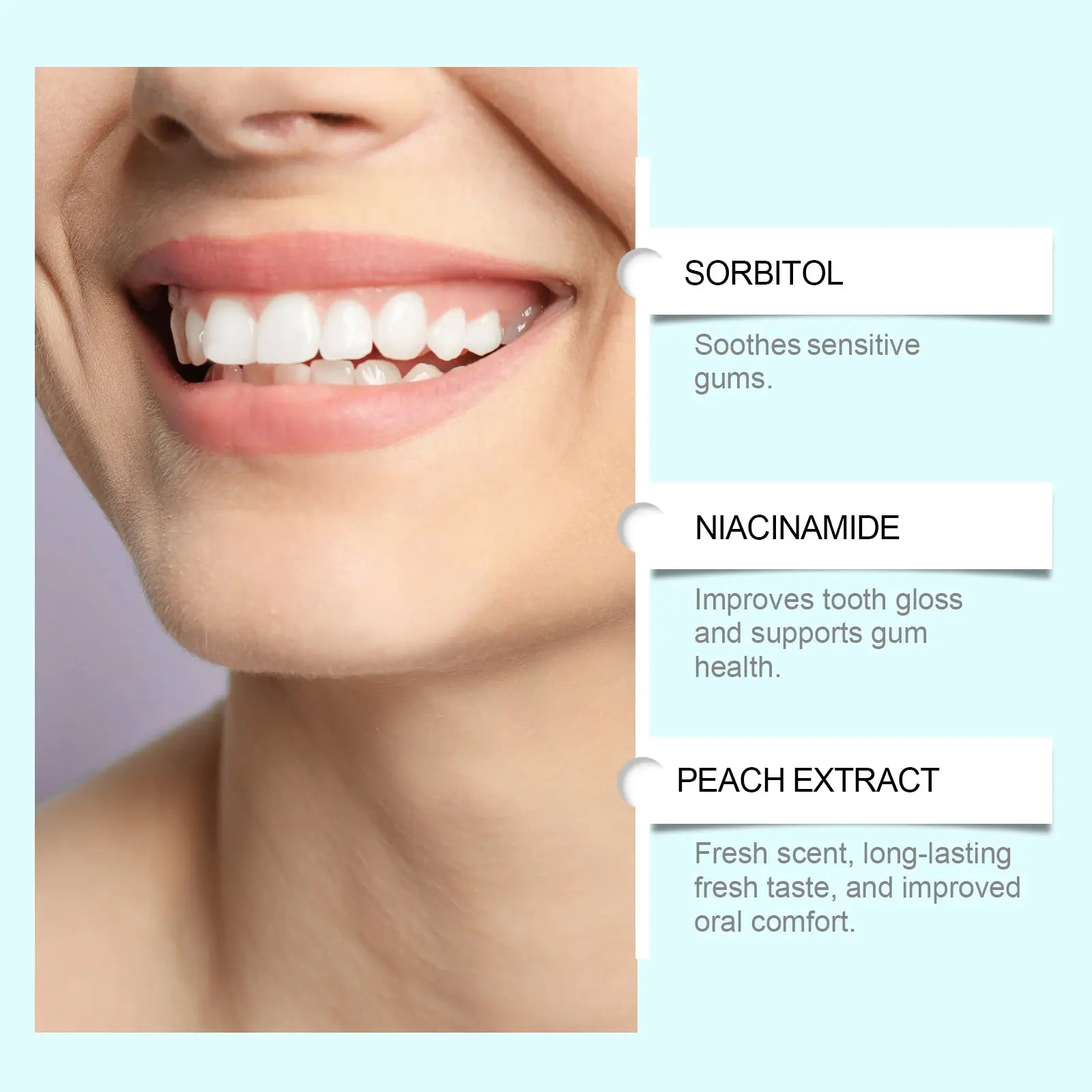 Oralhoe Brightening Toothpaste, Gentle Daily Care Toothpaste For Removing Stains, Brightening And Refreshing, And Reducing Odors - COLMAGIC