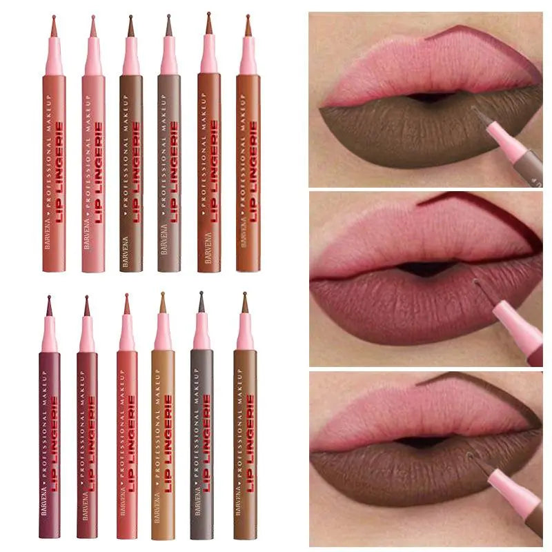 Lip Liner Pencil for Plump Lips Matte Finish Lipstick Pencil for Contouring Creating a Three-Dimensional Full Lip Shape Oily Photo Shoot - COLMAGIC