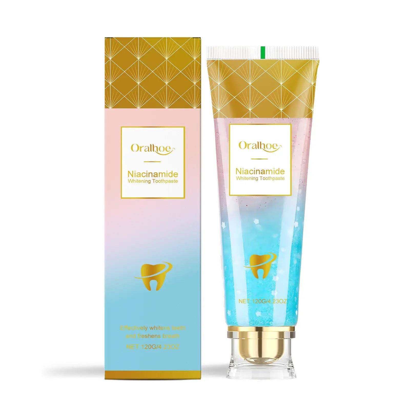 Oralhoe Brightening Toothpaste, Gentle Daily Care Toothpaste For Removing Stains, Brightening And Refreshing, And Reducing Odors - COLMAGIC
