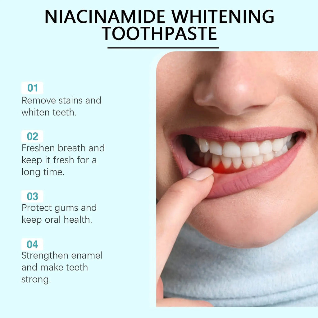 Oralhoe Brightening Toothpaste, Gentle Daily Care Toothpaste For Removing Stains, Brightening And Refreshing, And Reducing Odors - COLMAGIC