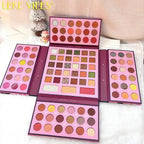 LEKE YIEES Multifunctional Folding Eyeshadow Palette 105 Colors Matte Glitter Highlighter Blush Makeup Cosmetic Smooth Versatile Usage Compact Easy to Carry - COLMAGIC
