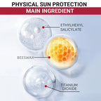 UV Protection Sunscreen Waterproof Sweatproof Refreshing Non-Greasy Sunscreen Cream - COLMAGIC